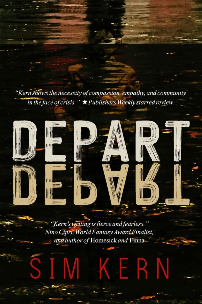 Cover image for Depart Depart by Sim Kern